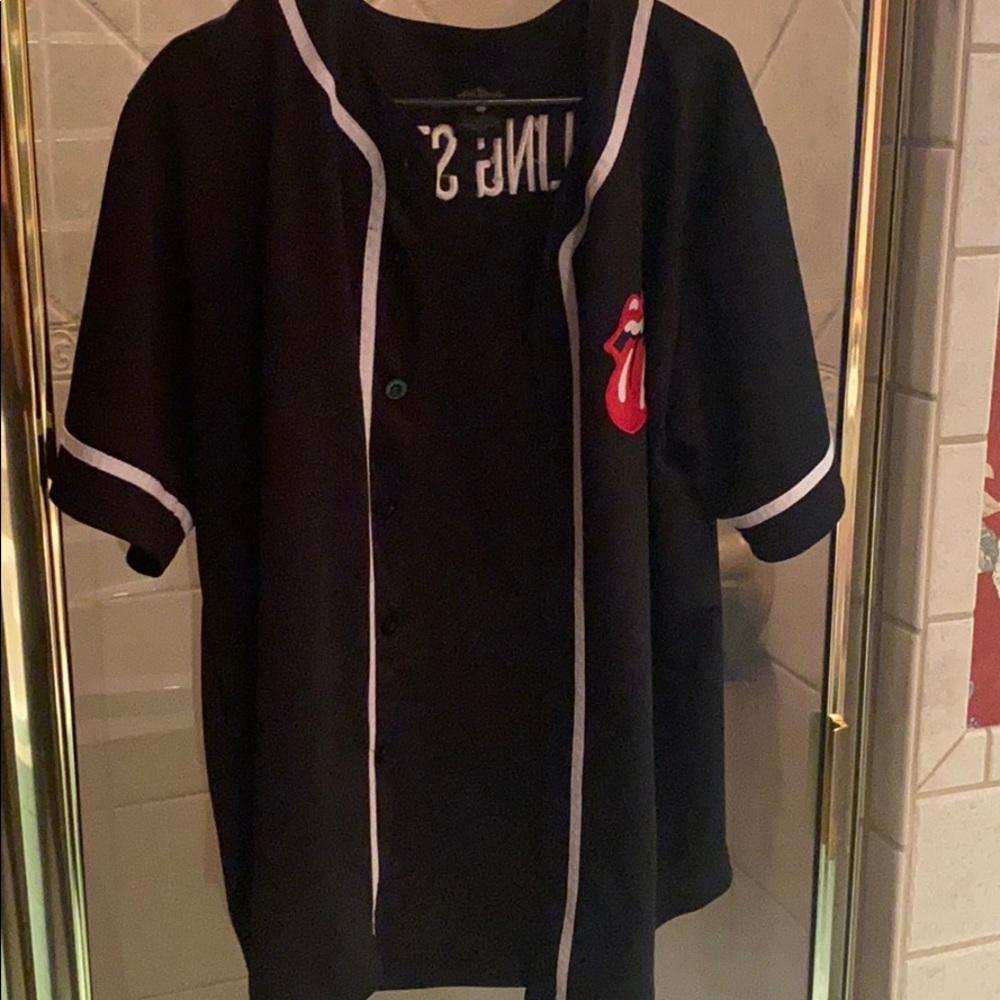 Rolling Stones Baseball Jersey